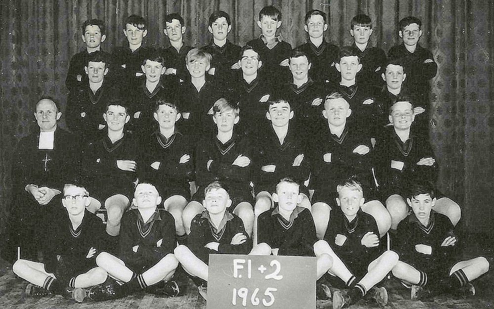 Form 1 and 2, Marist brothers School, Greymouth.1965. West Coast New