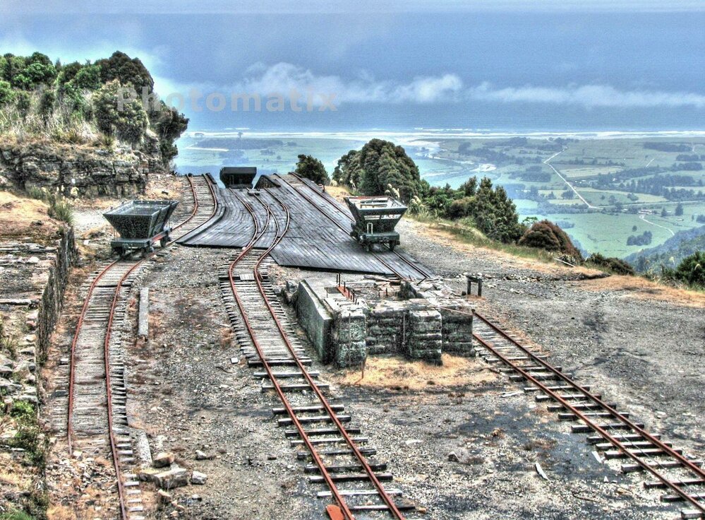 Denniston, top of the incline. | West Coast New Zealand History