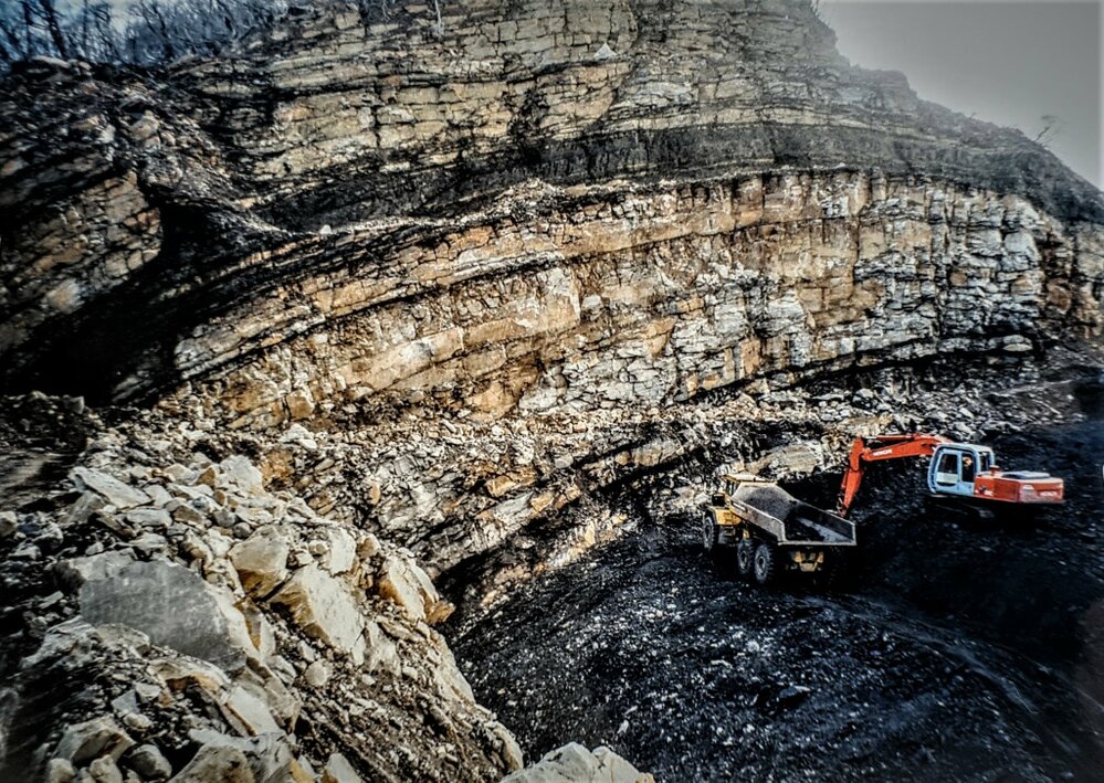 SIBERIA to STRONGMAN OPENCAST. Coal mining Southern Paparoa Range ...