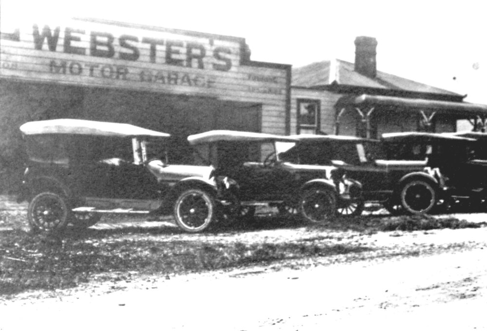 Webster's Garage, Greymouth. | West Coast New Zealand History