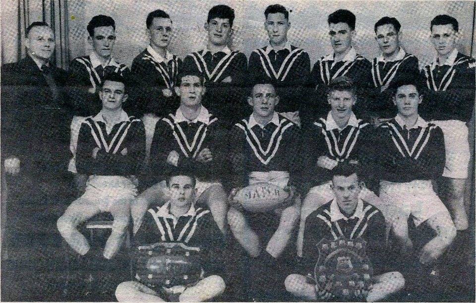 Brunner 3rd Grade Rugby League Team .1948. | West Coast New Zealand History