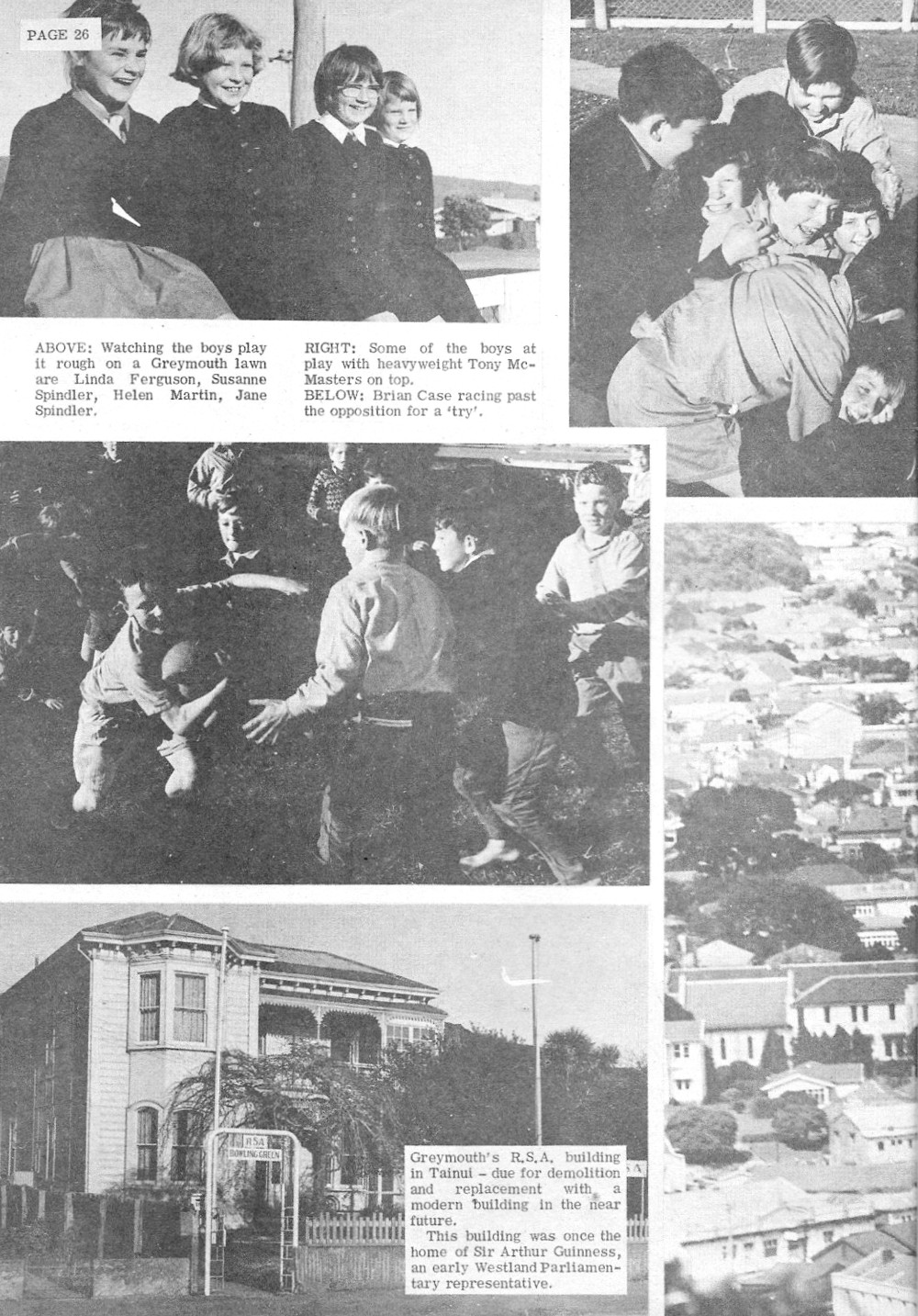 Scenes from around Greymouth. | West Coast New Zealand History