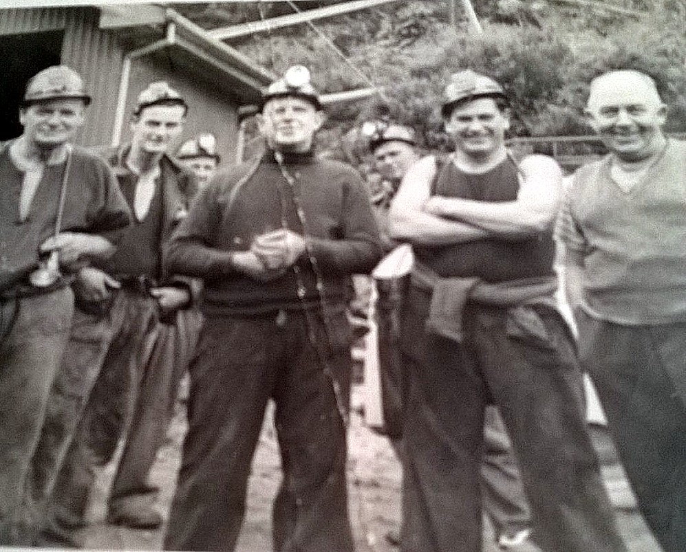 Outside the Strongman Mine.Tom Pinn and Jack Bourke. | West Coast New ...