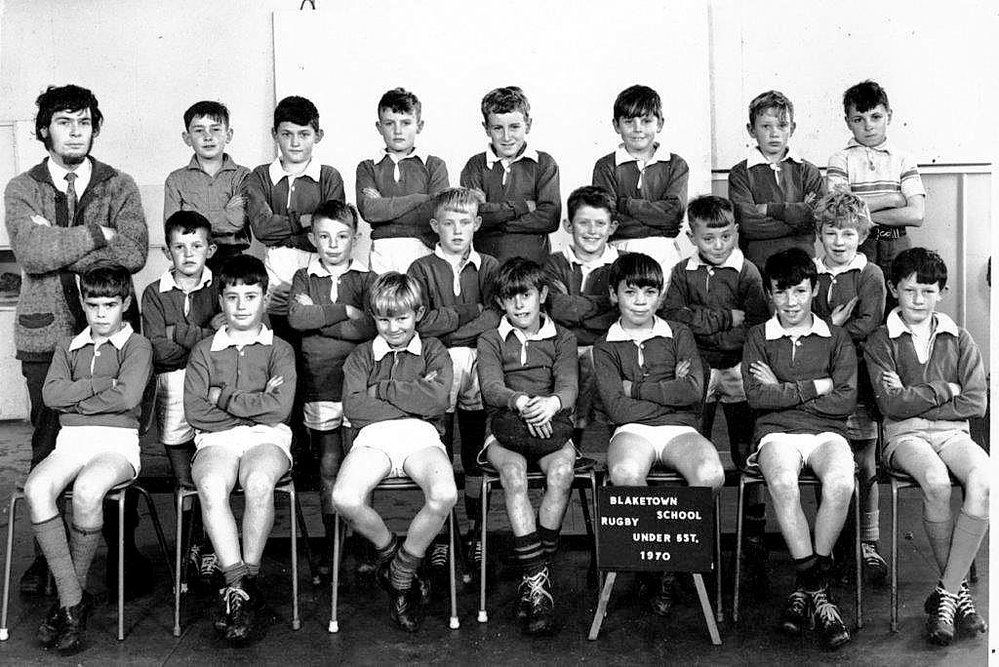 Blaketown school under 5st Rugby .1970. | West Coast New Zealand History