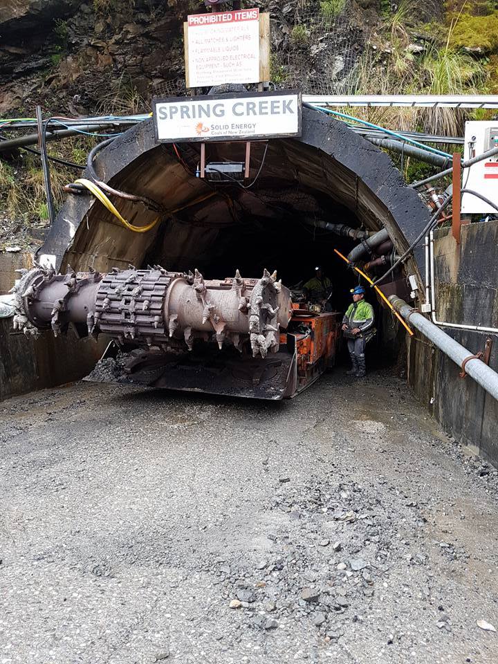 Starting the Spring Creek mine *ALBUM* | West Coast New Zealand History