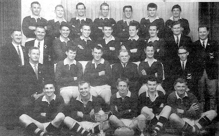 Blaketown Rugby Club senior team, 1966 | West Coast New Zealand History