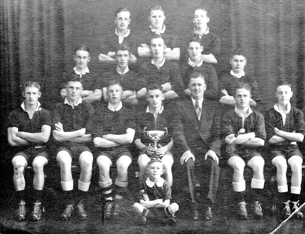 Blaketown Rugby Football Club 1935-1936. | West Coast New Zealand History