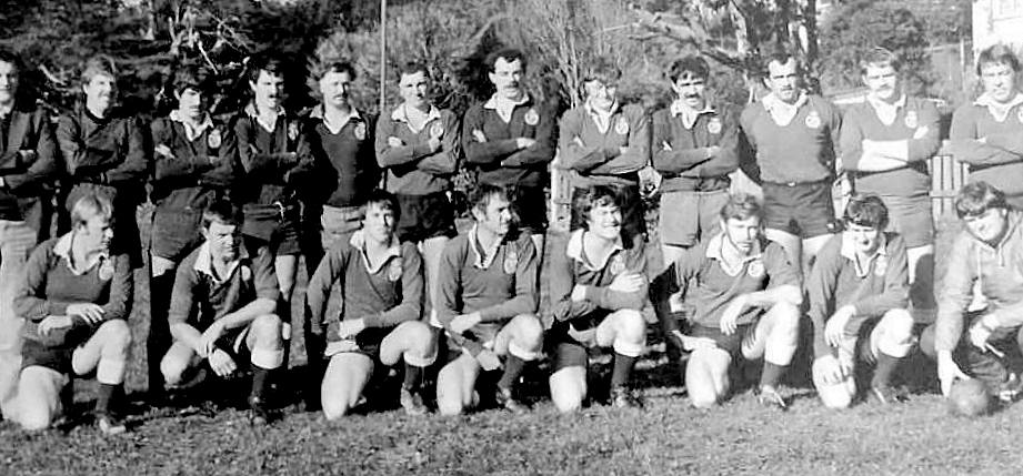 West Coast Police Rugby Team v Dunedin.ca.1981. | West Coast New ...