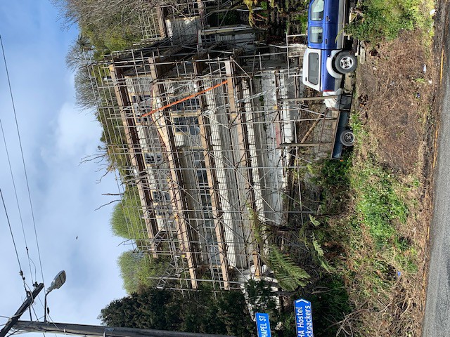 House in Sep 2019 - work underway