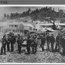 Ross Volunteer Fire Brigade, ca.1900.