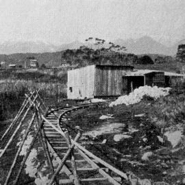 Mica mine in Charleston in the 1940`s.