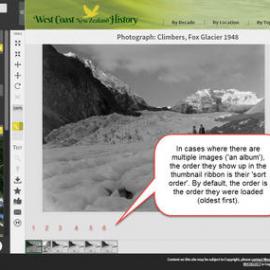 Changing the display (sort order) of an Album or Document