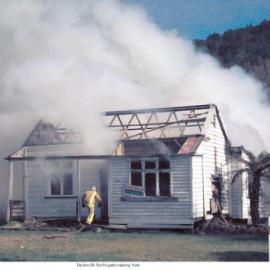 Taylorville house fire.