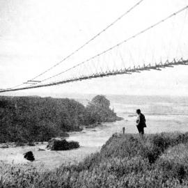 Coal Flume Woodpecker Bay. late 1930's.