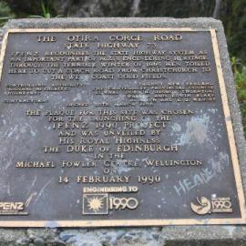 Arthur's Pass and Otira road construction