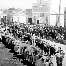 Premier's reception, Kumara.1906.