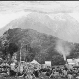 Scene in the Otira Gorge, circa 1870