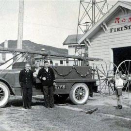 Ross Fire Station, date unknown.