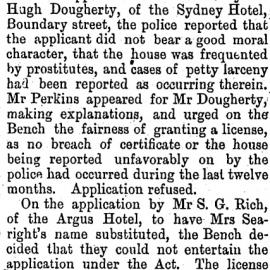 Whoever knew there was a Retreat Hotel in Preston Road, Blaketown.1874.