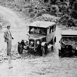 On the road from Hokitika to Waiho .1927.