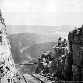 Top of the Denniston incline.ca.1900.
