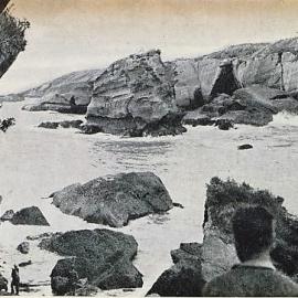 Tiromoana, looking across to Seal Island, Labour Day weekend 1937.