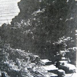 Brighton Mine, Woodpecker Bay 1979. 2 Photos.