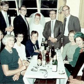 Wedding of  Keith Quinn and Anne Lord.1970 .
