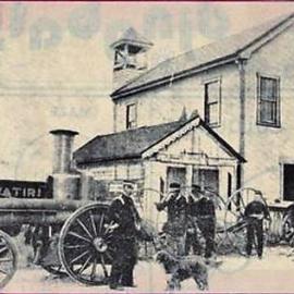 Westport Fire Engine, Shand Mason fire pump, 1893.