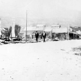 Big Fire at Reefton, 1927.