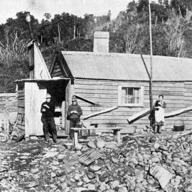Goldsborough house built on dredge tailings. 1939.