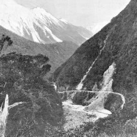 Otira Gorge.1890.