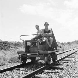 Joe Hill,Ivan Marley,Vic Townsend - Railway workers between Ahaura and Stillwater . 1971.  ALBUM