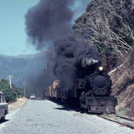 Train at Mokihinui.1966.