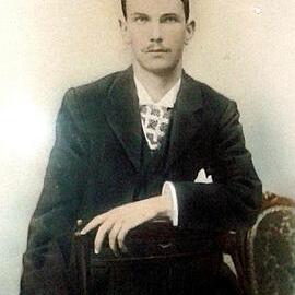 Dave Russell who tragically lost his life  in a landslide in Seddonville during the Murchison Quake. 1929.