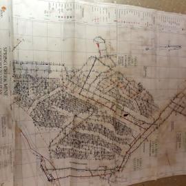 Plan of Spring Creek underground coalmine