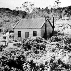 House on the Goldsborough road between Kumara and Hokitika. 1959.