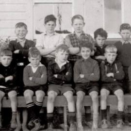 The boys at Jacks Mill School. 1949.
