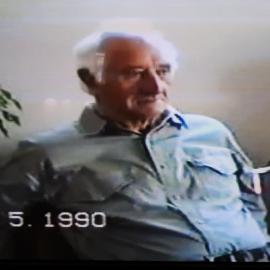 Creighton Harris -  Porter at Revingtons Hotel in the 1950`s.Greymouth 1990