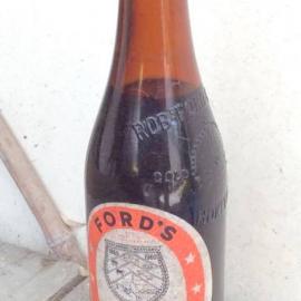 Last drink from the Helvetia Hotel at Goldsborough and Ford’s Hokitika Centennial