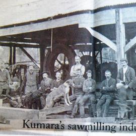 Kumara Junction sawmill., 1900.
