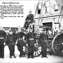 Hokitika Volunteer Fire Brigade, 1908.
