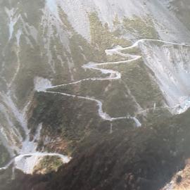 Old zig-zag road, near Otira