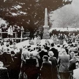 Brunner Mine Disaster Commemoration.1956.  -2 PHOTOS-