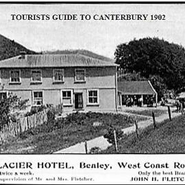 Glacier Hotel, Bealey, West Coast Road 1902.