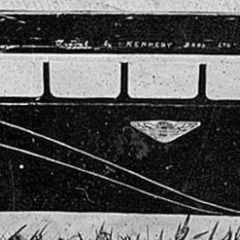 These photos detail Jim Kennedy's design suggestions for the buses.1930`s - 40s.