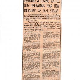 Demise of Kennedy's buses 