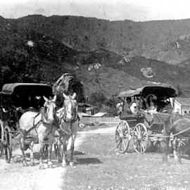 Vehicles and Horses from Lawrys at Boatmans.