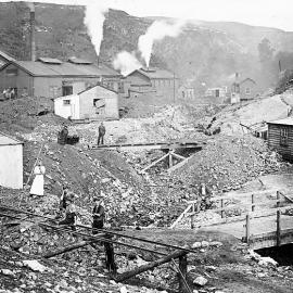Mine Creek, Millerton. 1909.