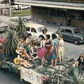 Greymouth High School float.1967.
